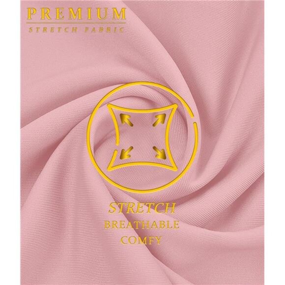 Women's Pencil Skirt Premium Ponte Basic Solid Stretch Above - Picture 6 of 6